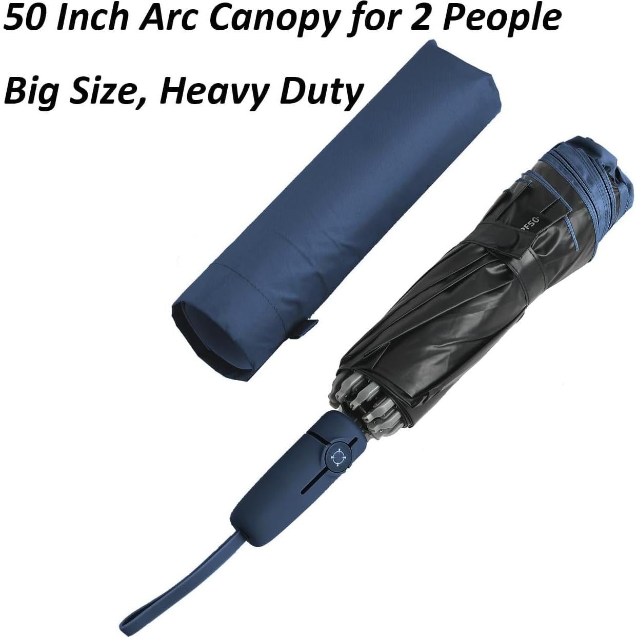 Paraguas Invertido BAODINI UV 116.8 cm Compacto Automático