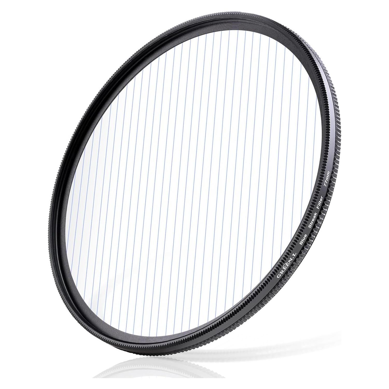 Filtro de lente anamórfico Blue Streak 49mm GREEN.L