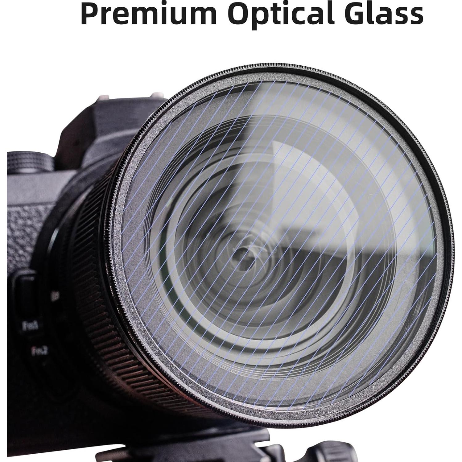 Filtro de lente anamórfico Blue Streak 49mm GREEN.L