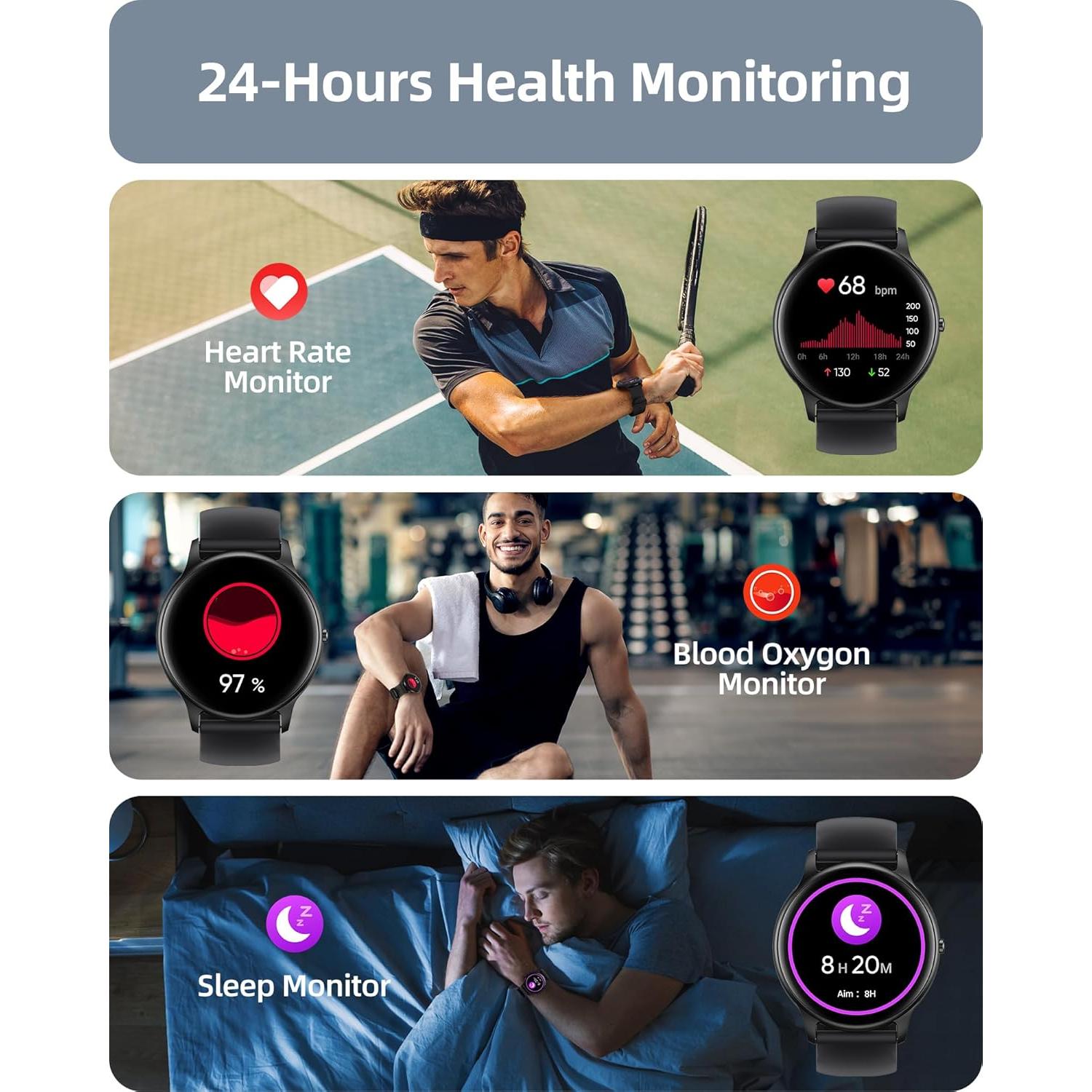 Reloj Inteligente Parsonver SR1 HD 1.32" IP68 Fitness