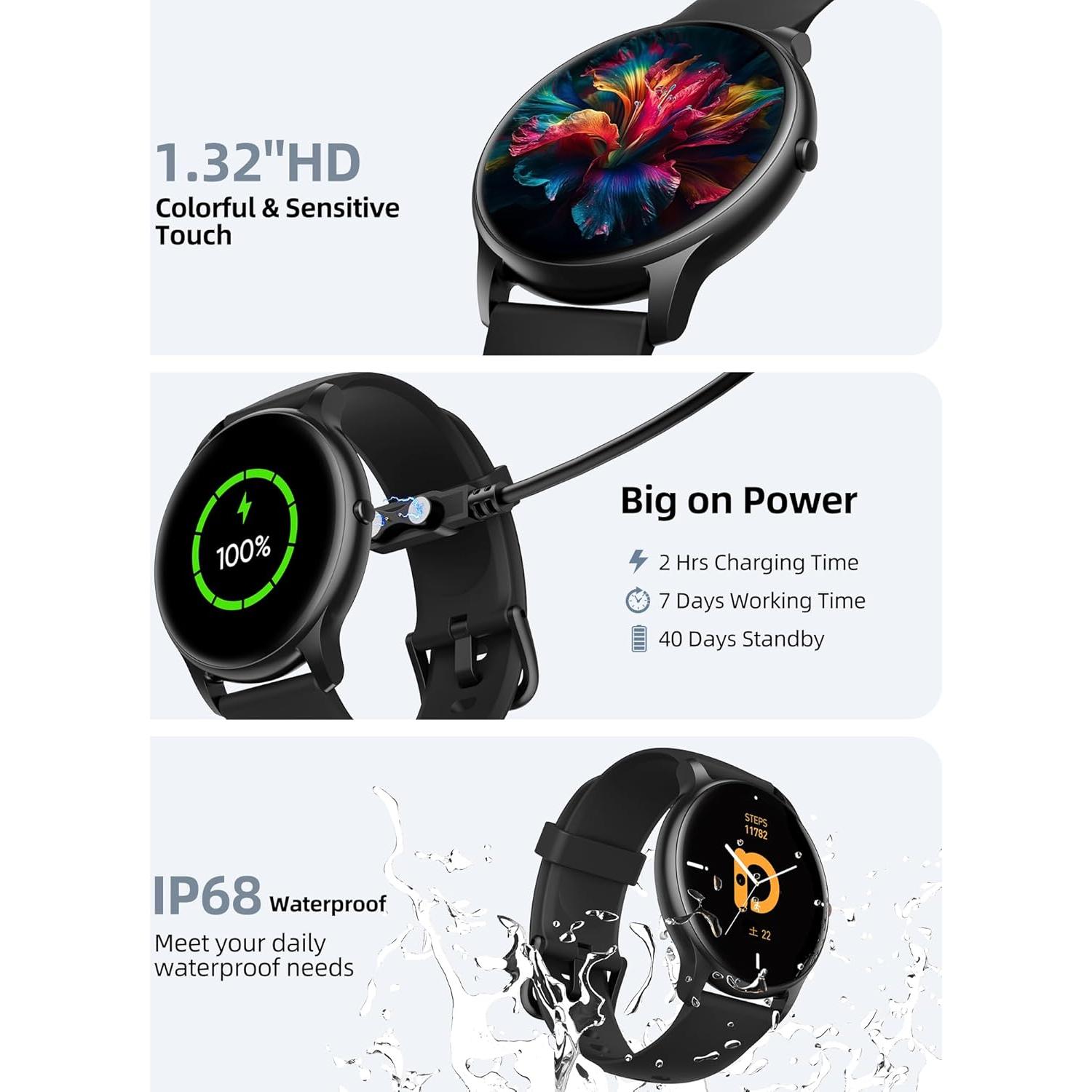 Reloj Inteligente Parsonver SR1 HD 1.32" IP68 Fitness