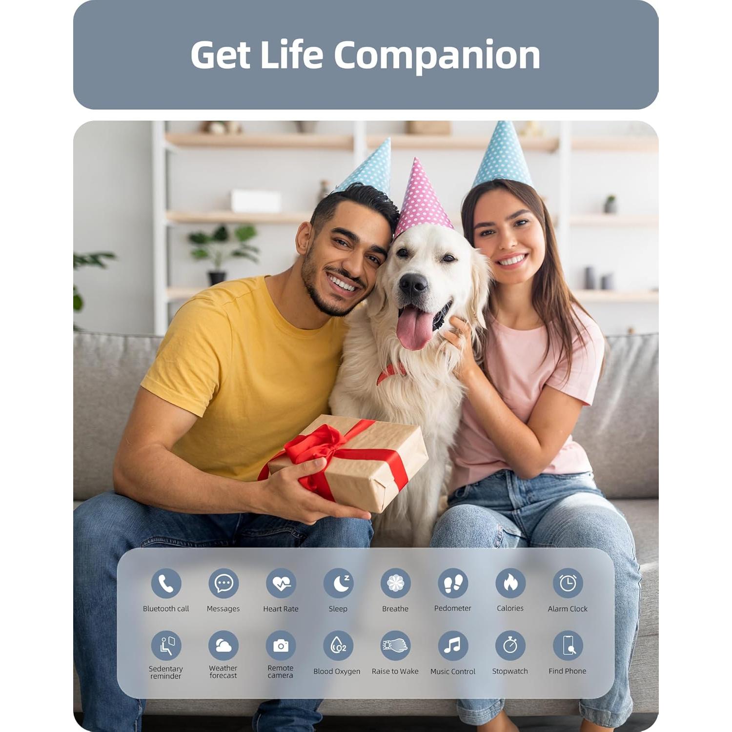 Reloj Inteligente Parsonver SR1 HD 1.32" IP68 Fitness