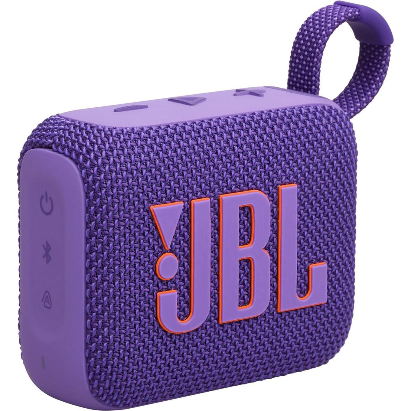 Altavoz Bluetooth JBL GO 4 Portátil + Funda Divvi GO - Púrpura