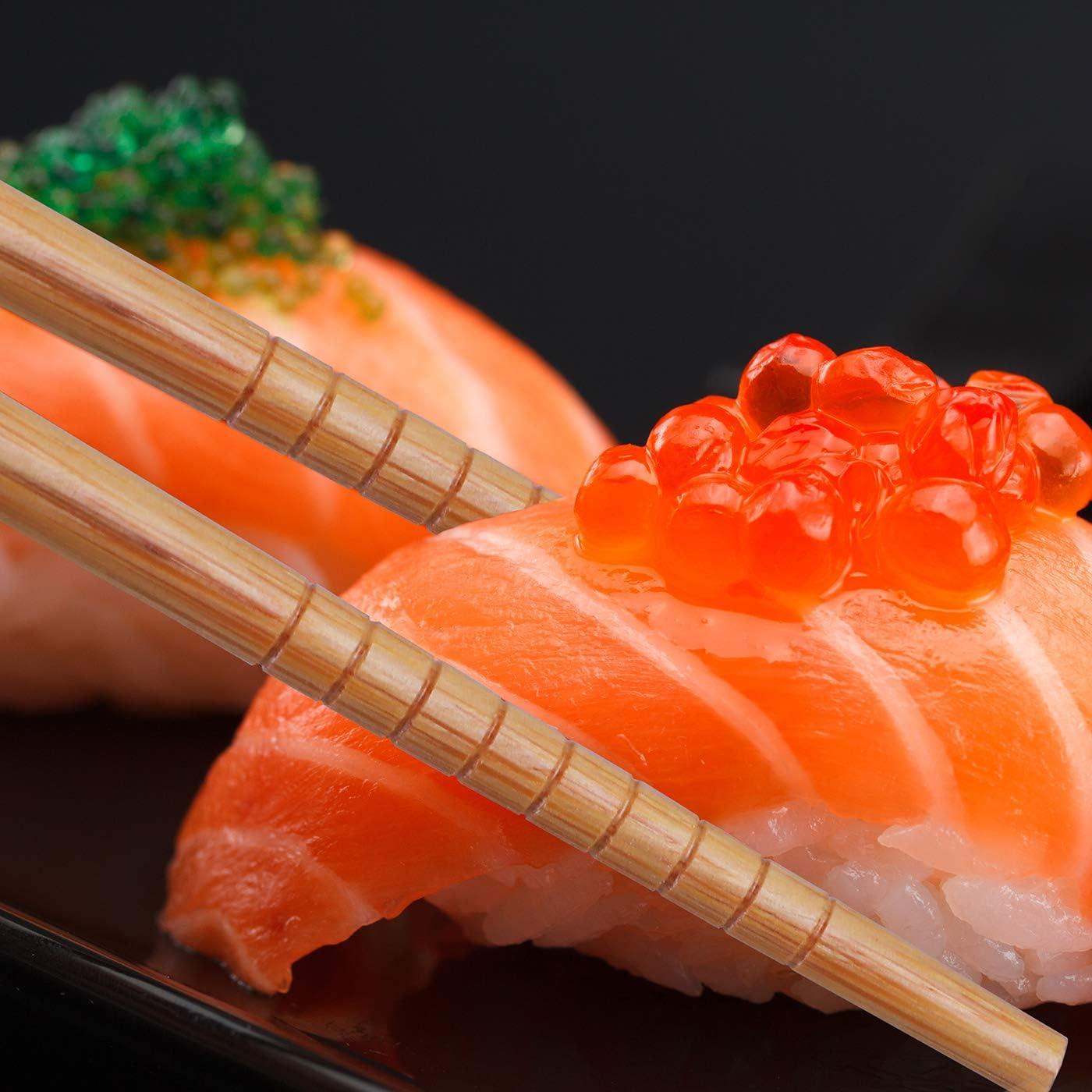 Palillos de Bambú Reutilizables Antner 22.5 cm Estilo Japonés