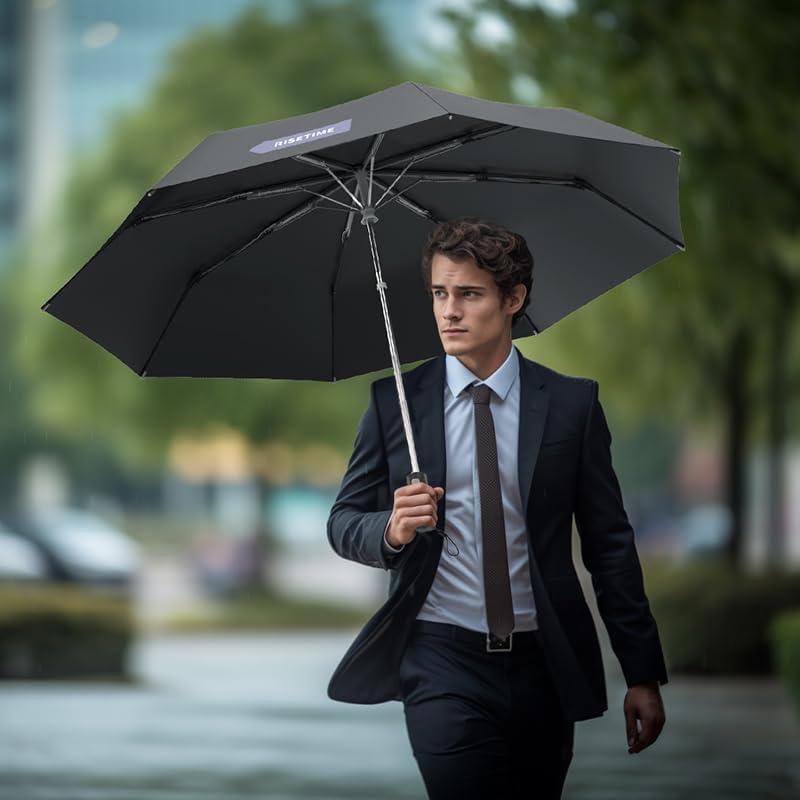 RUMBRELLA Paraguas Eléctrico Inteligente 116 cm UV Protección