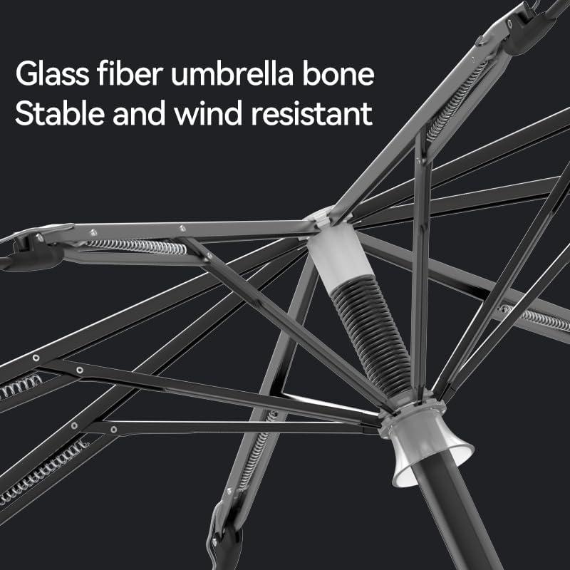 RUMBRELLA Paraguas Eléctrico Inteligente 116 cm UV Protección