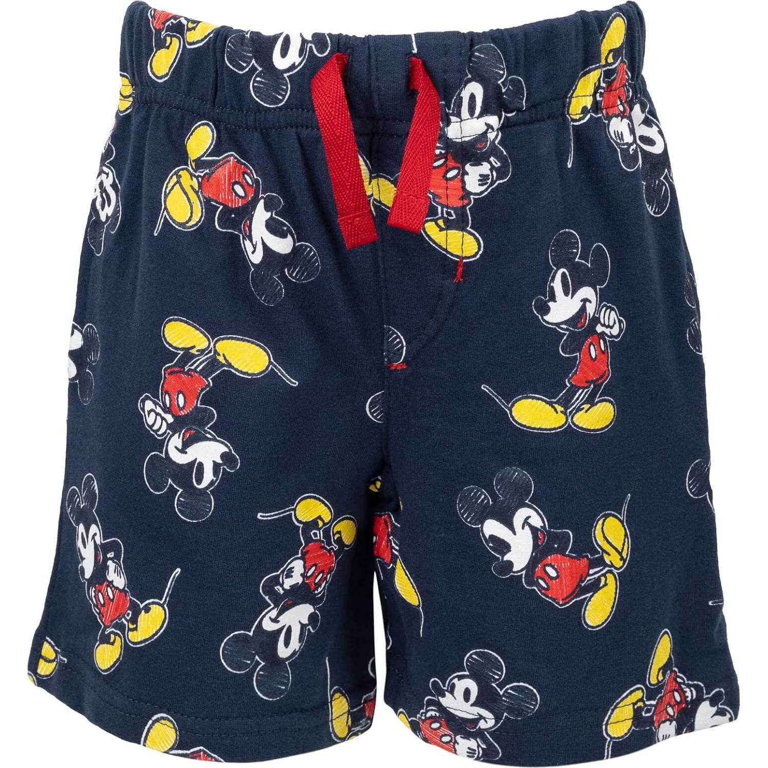 Conjunto Camiseta y Pantalones Cortos Disney Mickey Mouse 2T