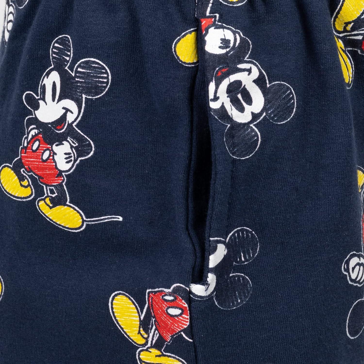 Conjunto Camiseta y Pantalones Cortos Disney Mickey Mouse 2T