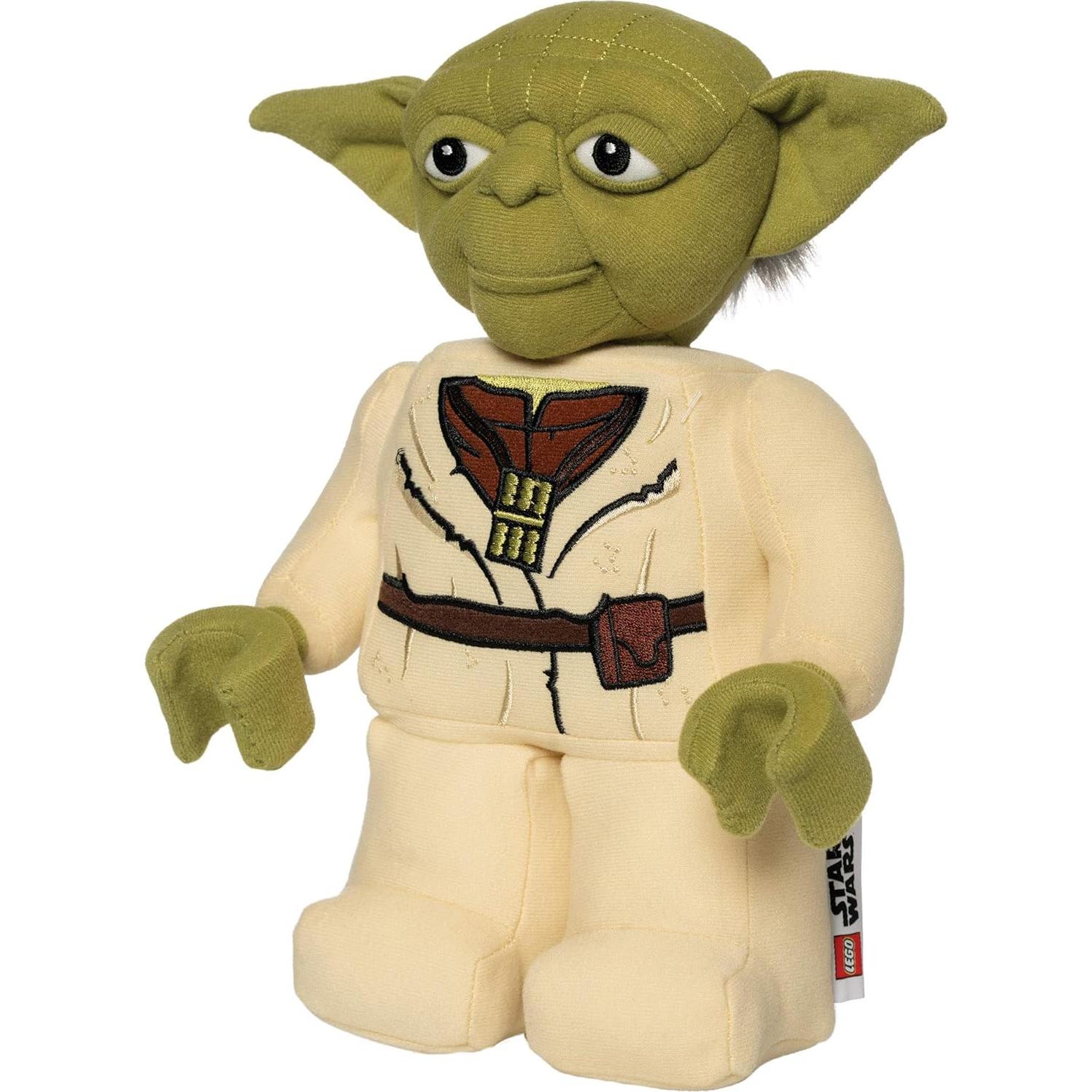 Peluche LEGO Star Wars Yoda 27 cm Suave y Duradero