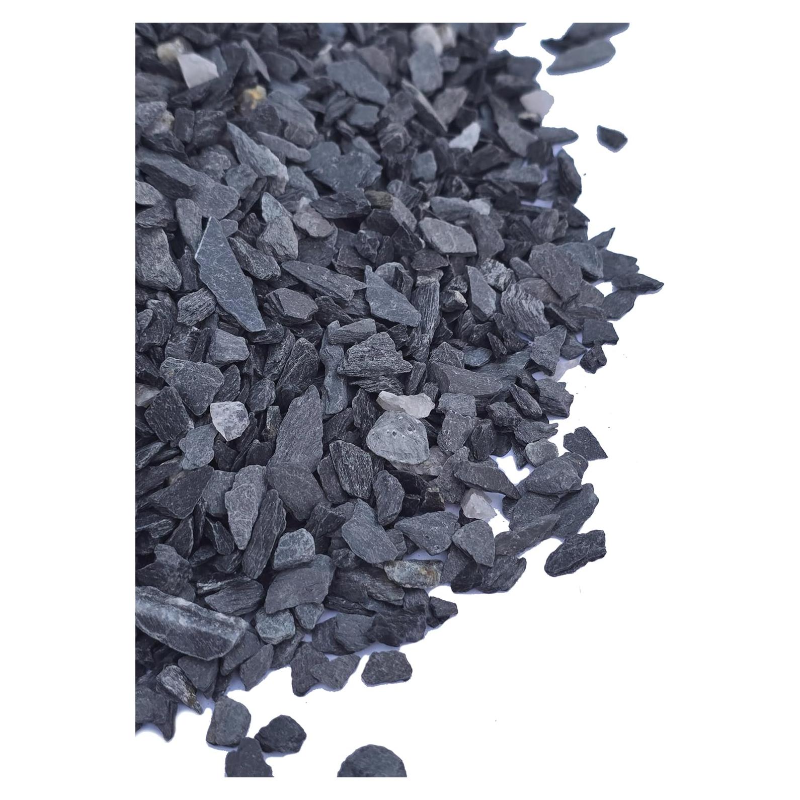 Grava de piedra pizarra natural 0.45 kg - Small World Slate