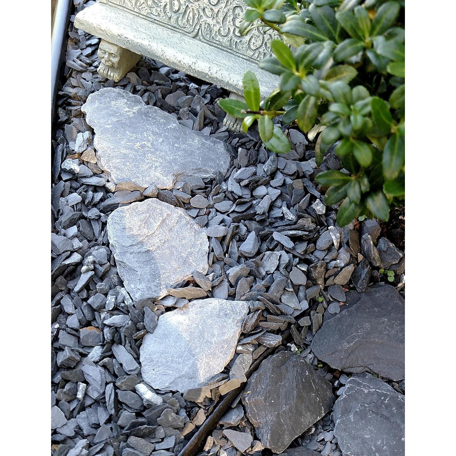 Grava de piedra pizarra natural 0.45 kg - Small World Slate