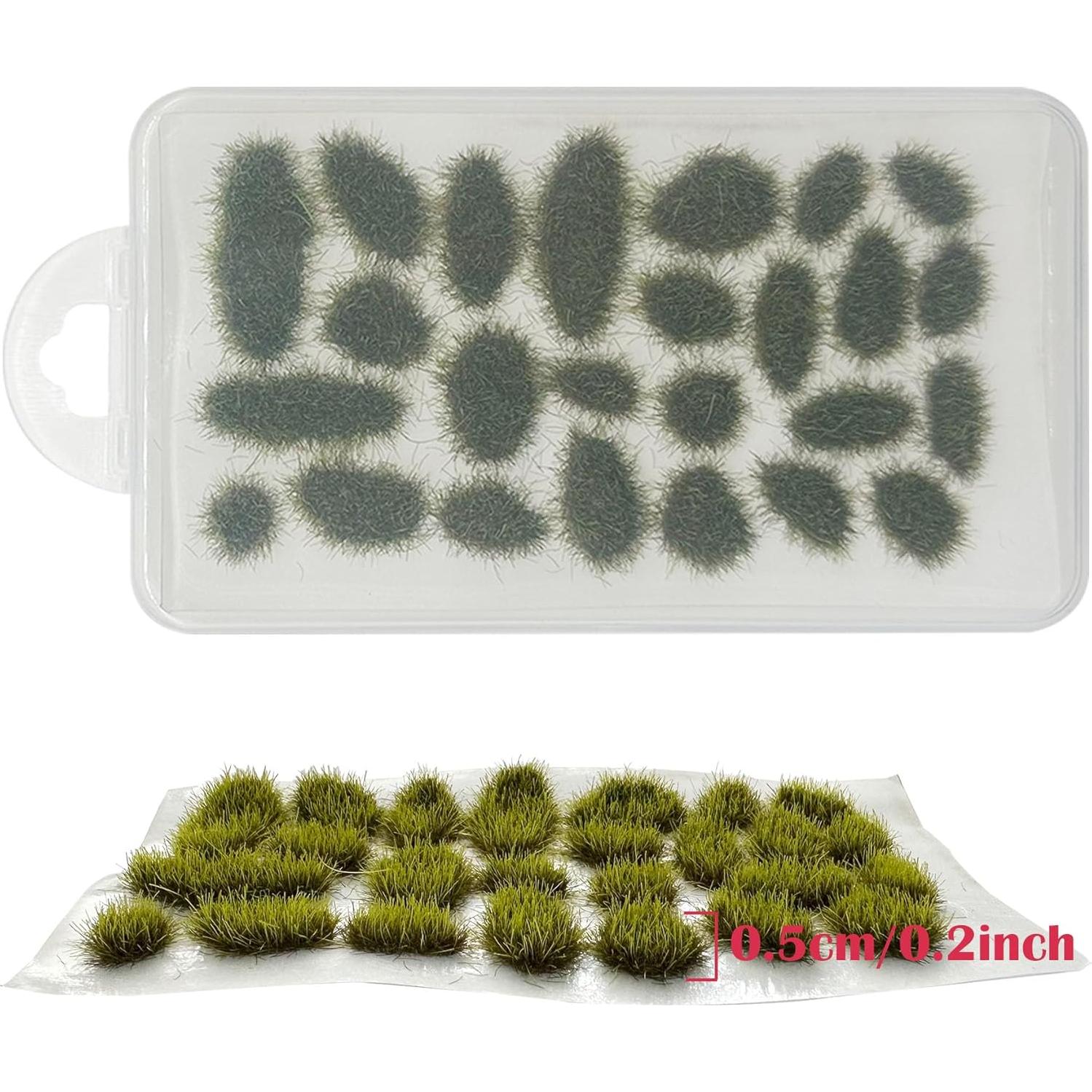 Kit de Hierba Estática Attuslla 51 PCS para Dioramas