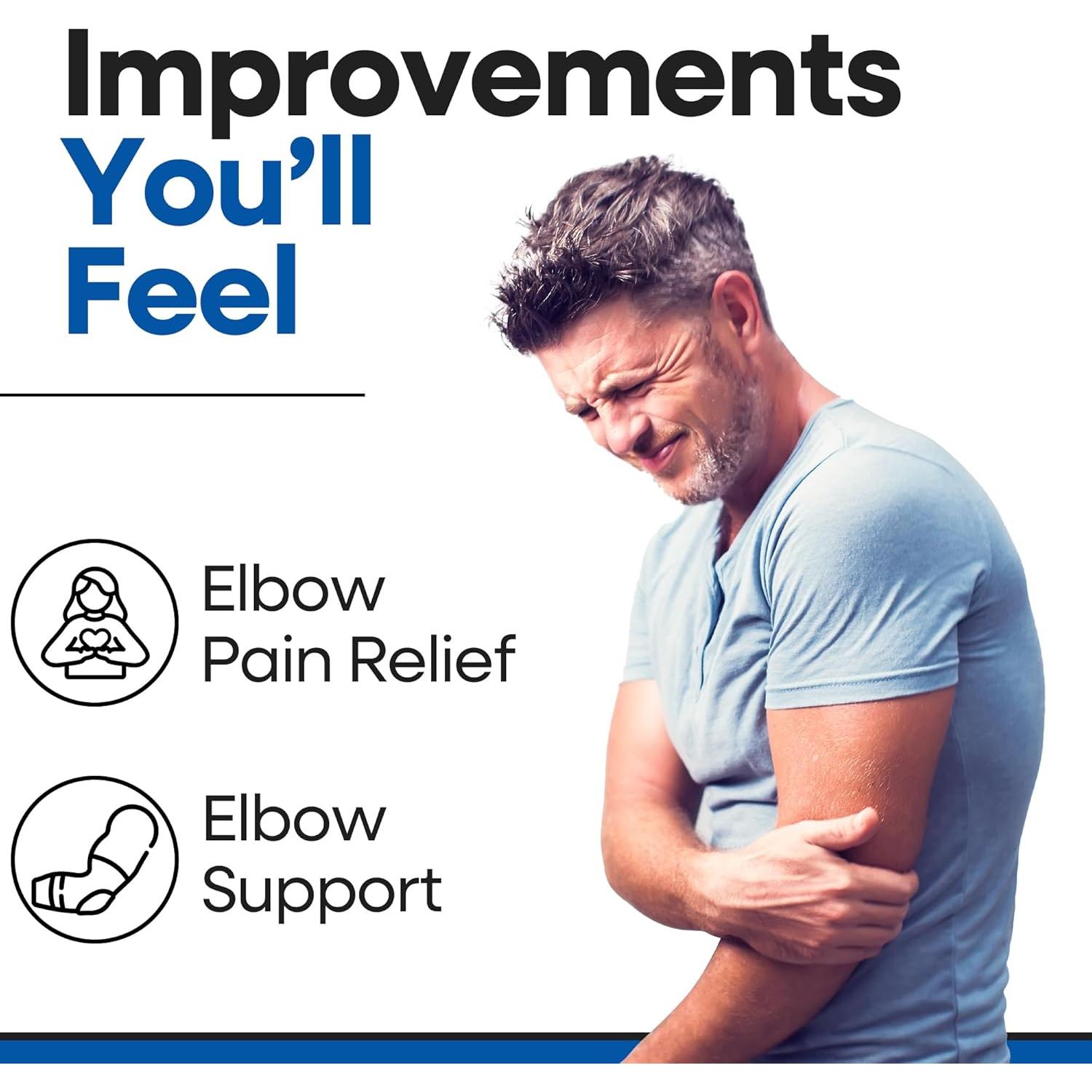 Funda de codo acolchada Armstrong America para tendinitis y bursitis