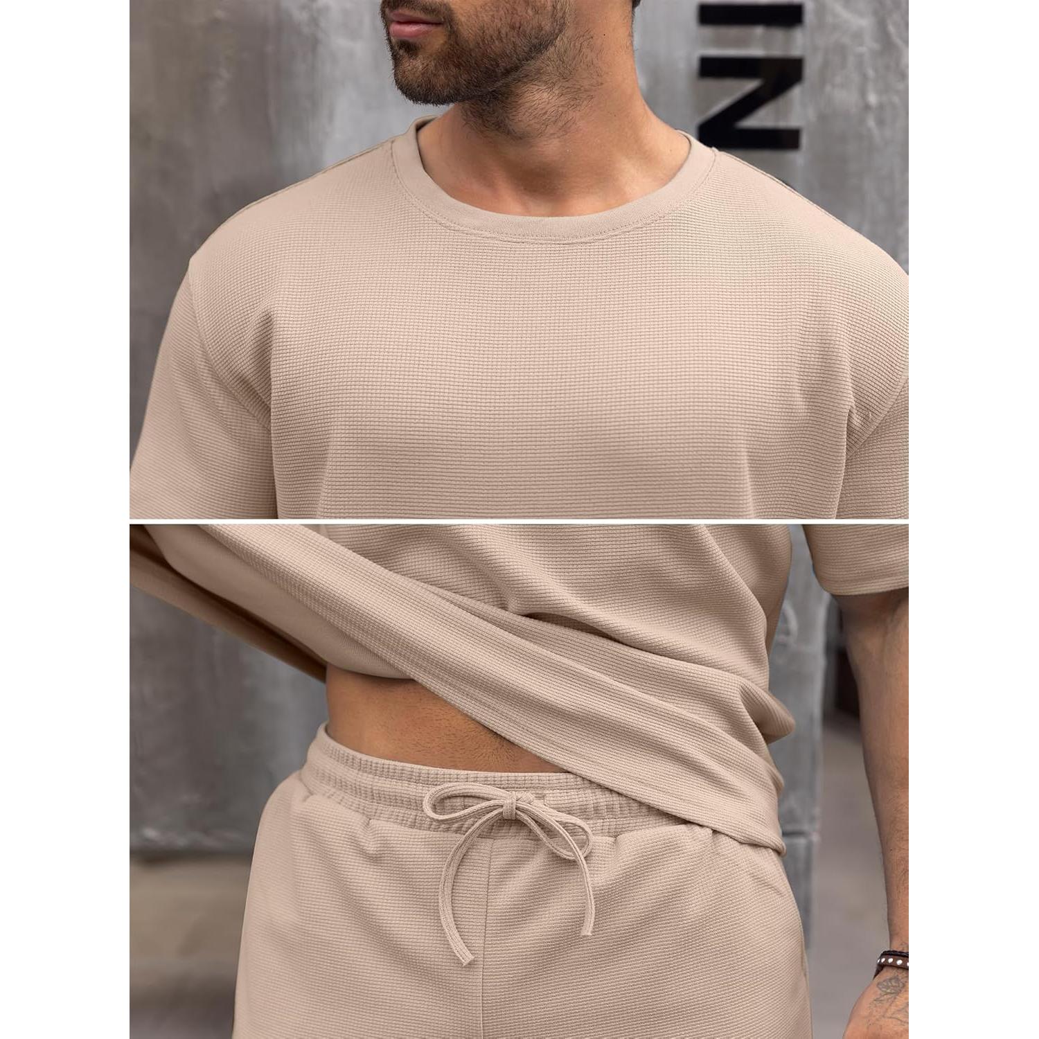 Conjunto de camiseta y pantalones cortos Babioboa para hombres
