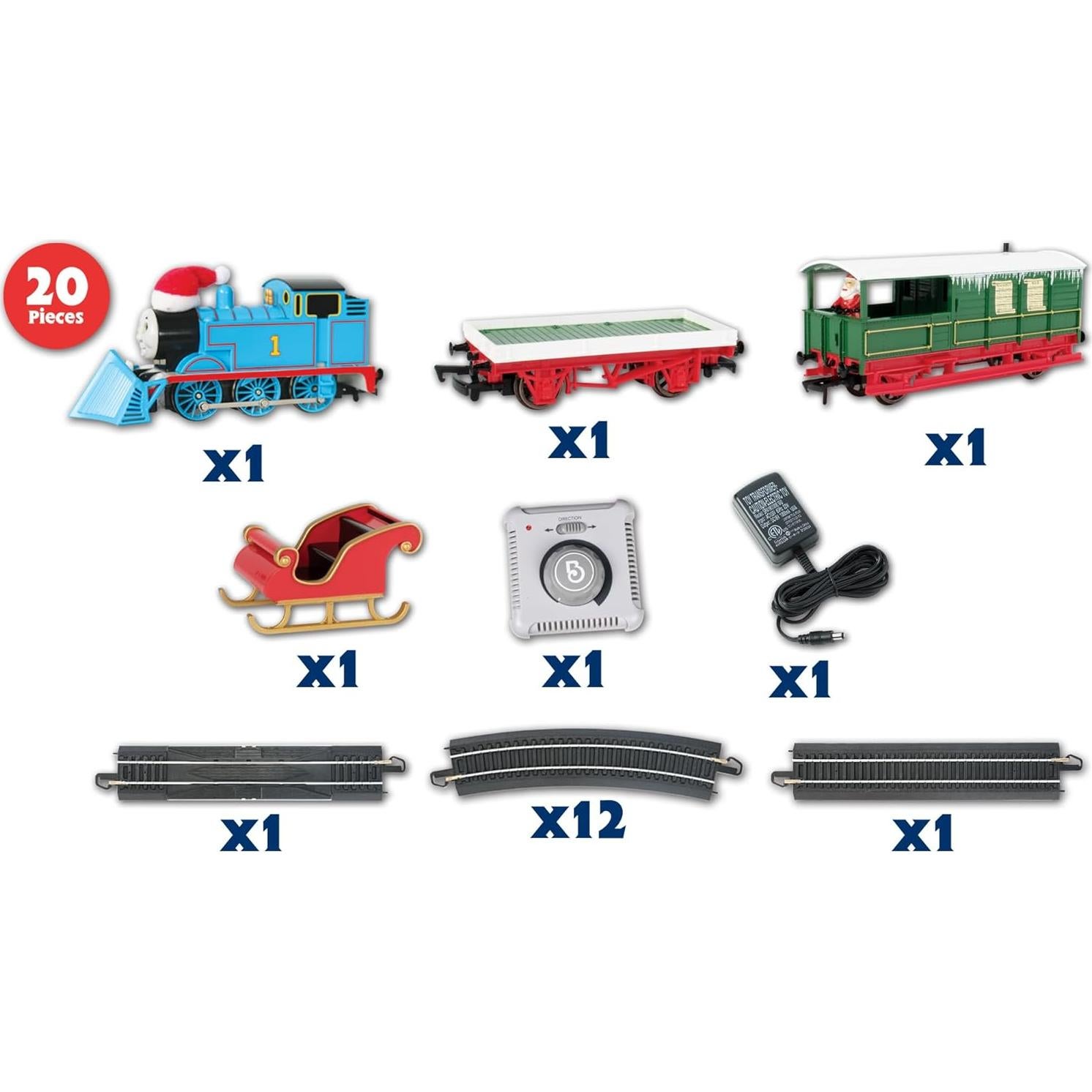 Set de Tren Eléctrico Bachmann Thomas Salva a Santa - Escala HO