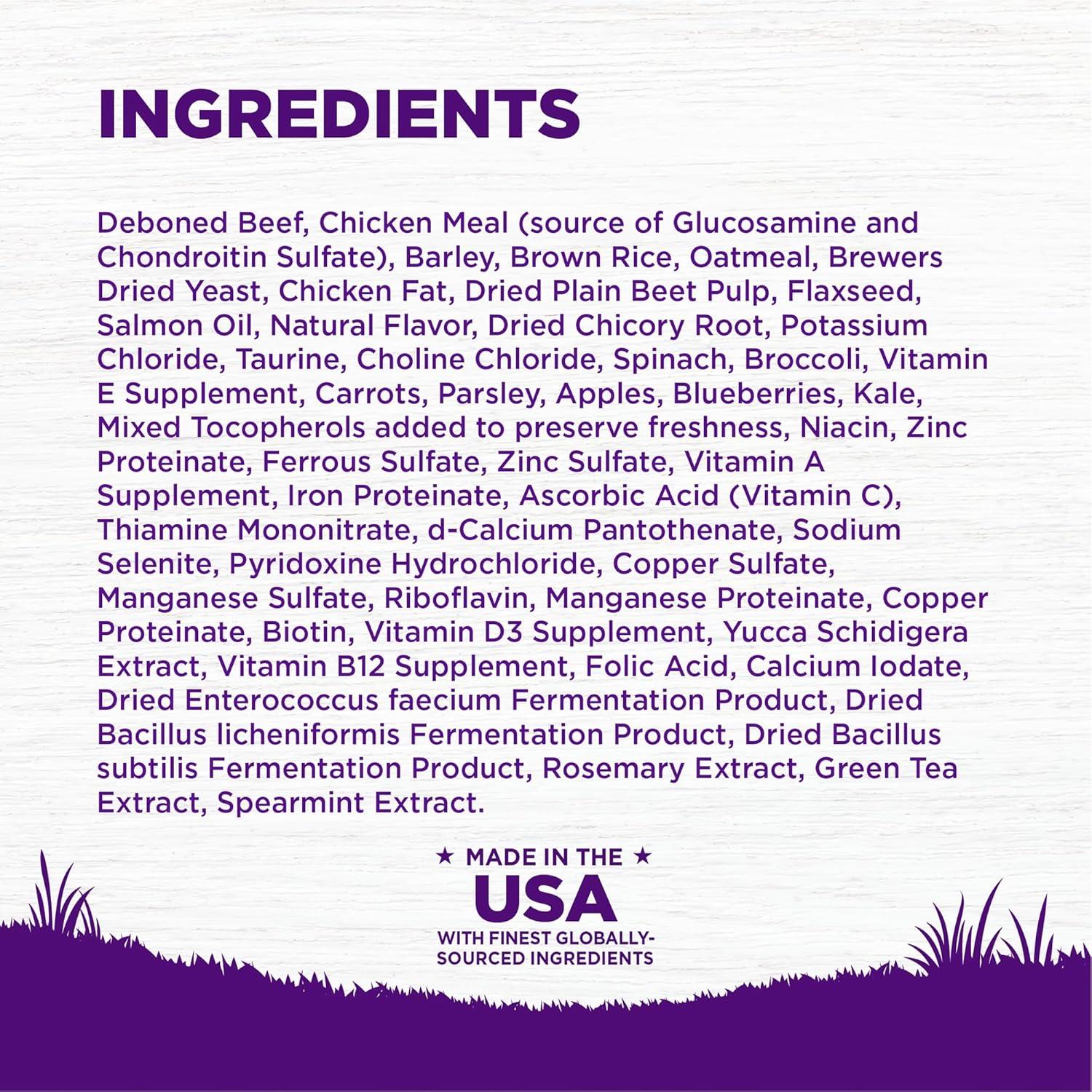 Comida Seca para Perros Wellness 2.27kg Carne de Res y Cebada