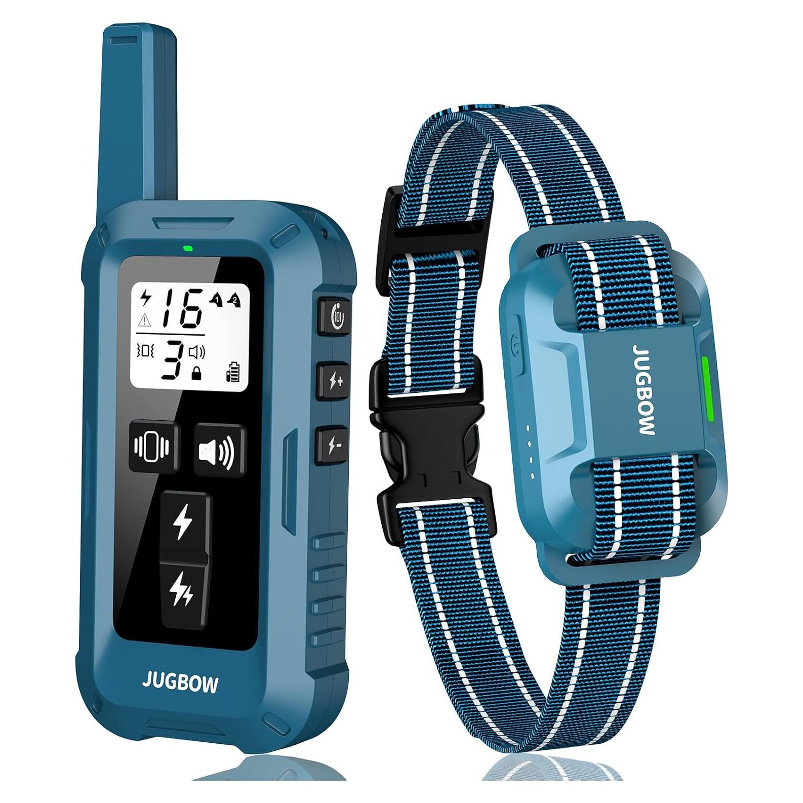 Collar de Choque para Perros Jugbow - E-Collar Impermeable IPX8