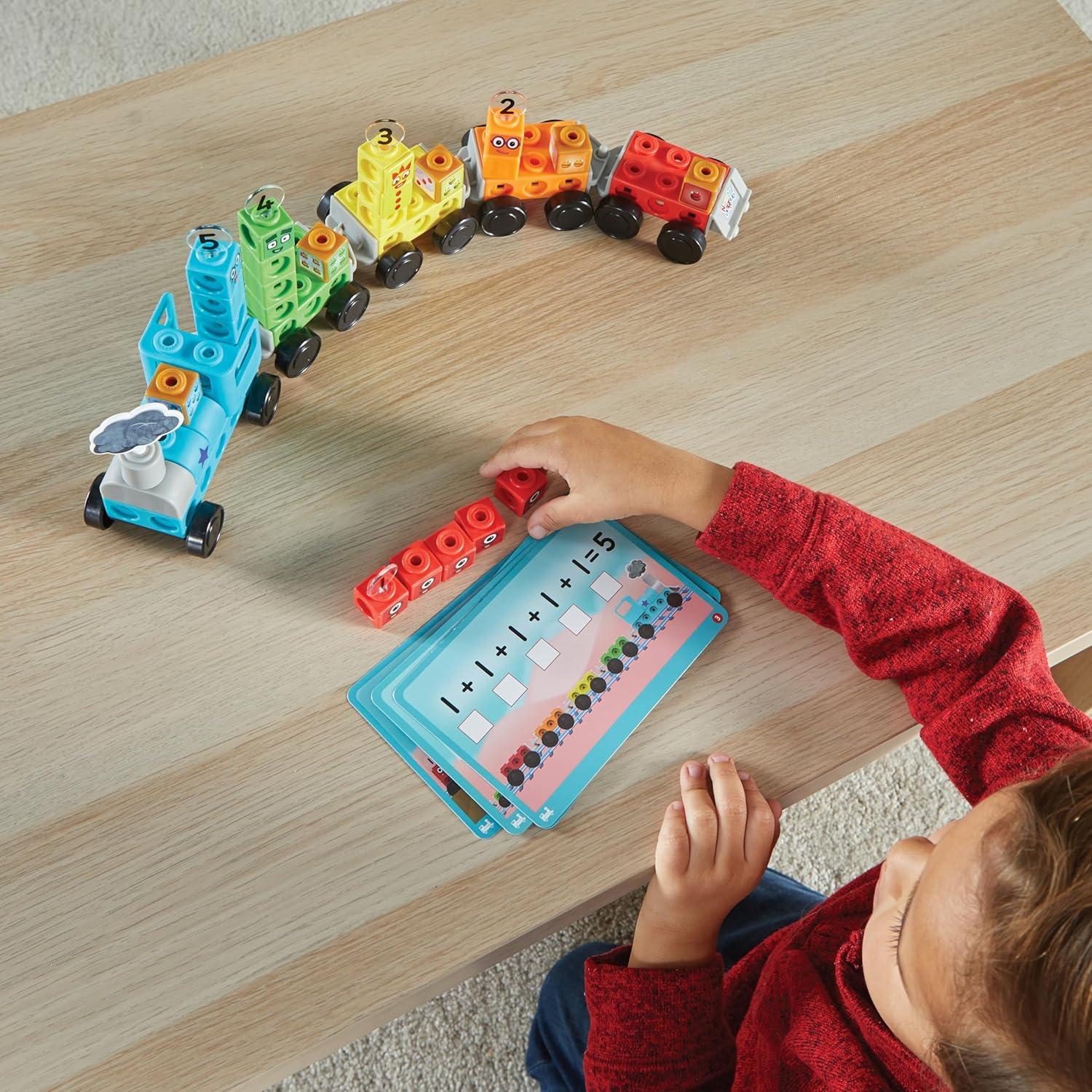 Conjunto de Actividades Cubos MathLink hand2mind Tren