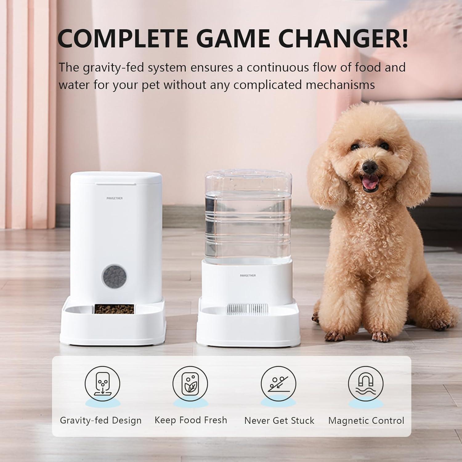 Dispensador Automático de Comida y Agua PAWGETHER 3.5L