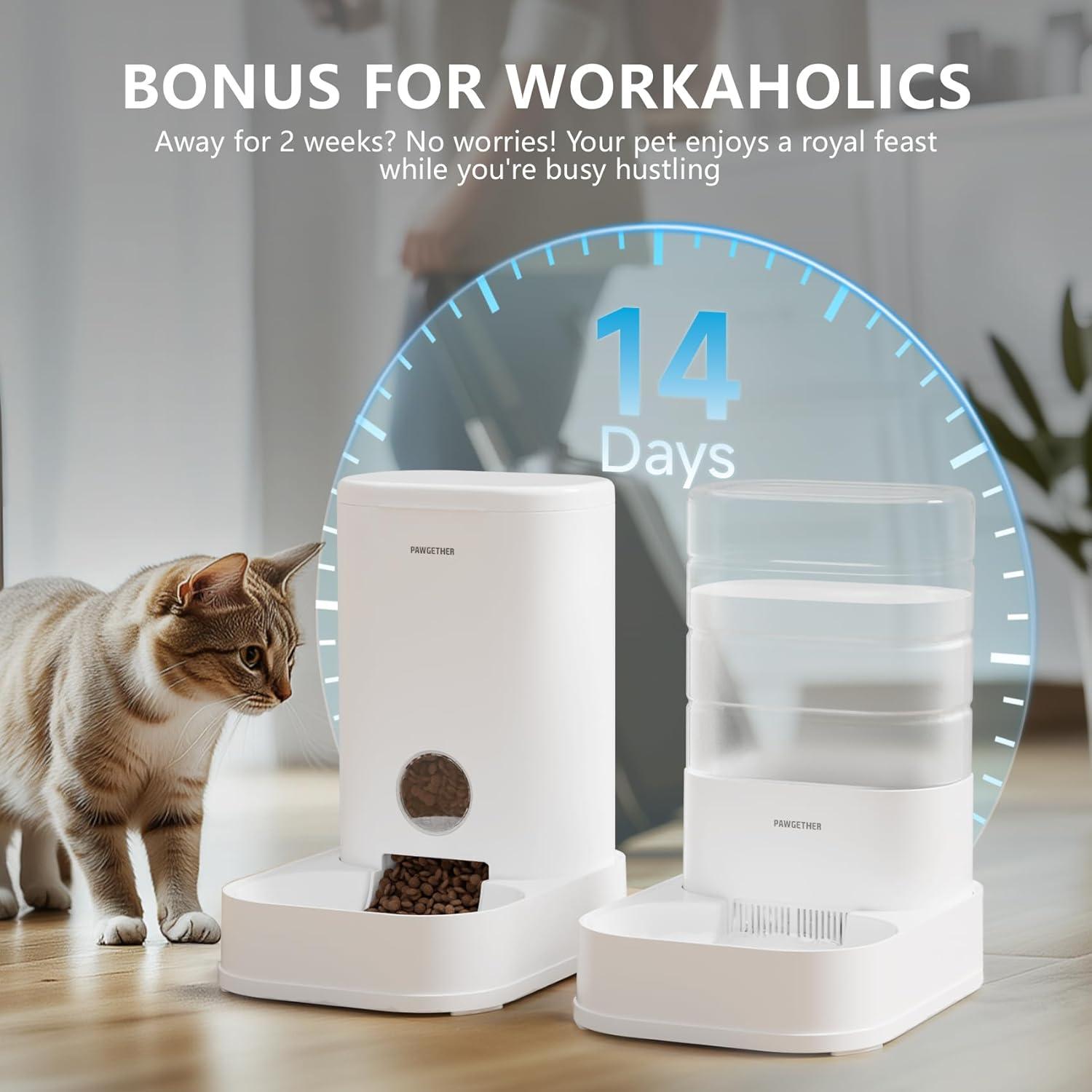 Dispensador Automático de Comida y Agua PAWGETHER 3.5L