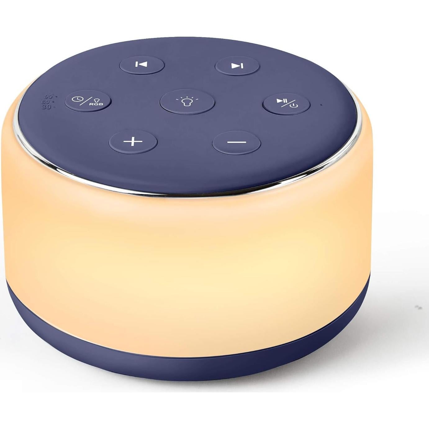 Máquina de Sonido FamiSym para Dormir - 34 Sonidos Relajantes