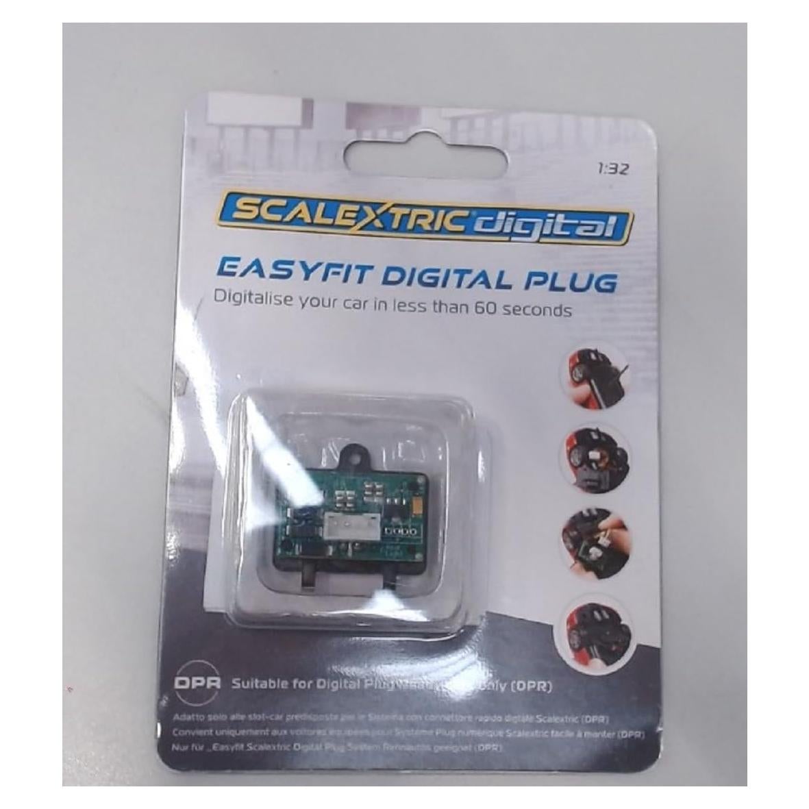 Enchufe Digital Fácil Scalextric C8515 para Coches DPR