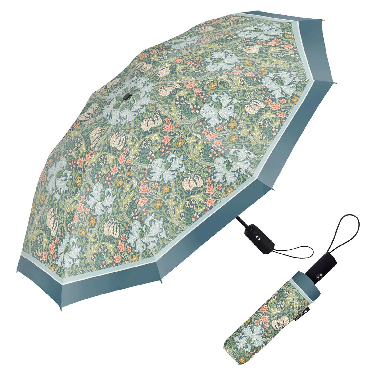 Sombrilla Plegable RainCaper Lirio Dorado 109 cm Automática