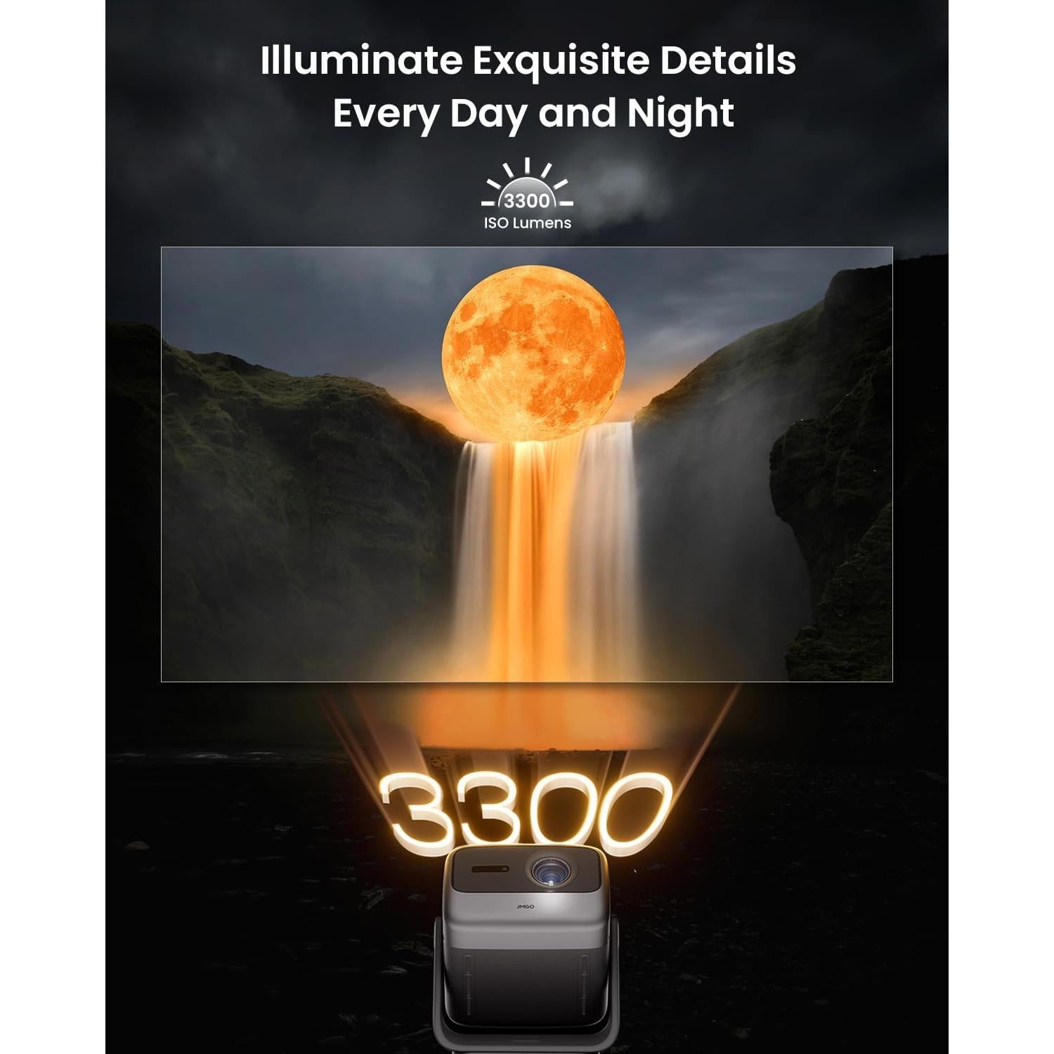 Proyector Láser 4K JMGO N1S Ultimate 3300 Lúmenes HDR10