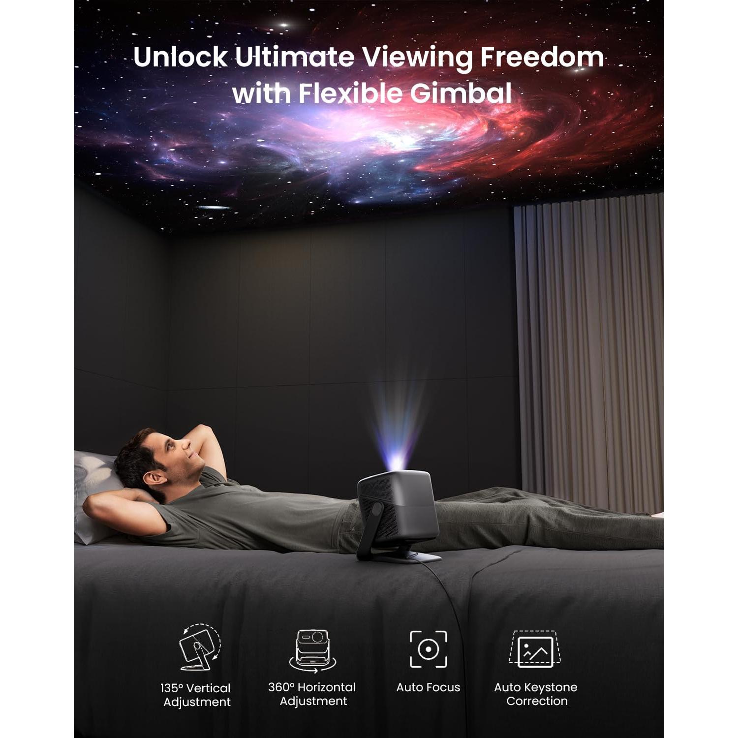 Proyector Láser 4K JMGO N1S Ultimate 3300 Lúmenes HDR10