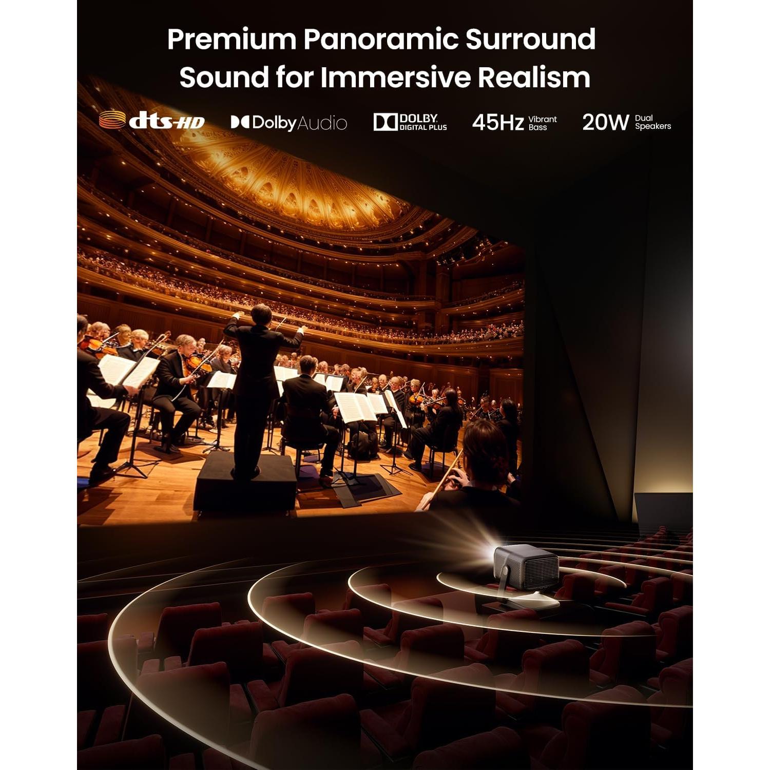 Proyector Láser 4K JMGO N1S Ultimate 3300 Lúmenes HDR10