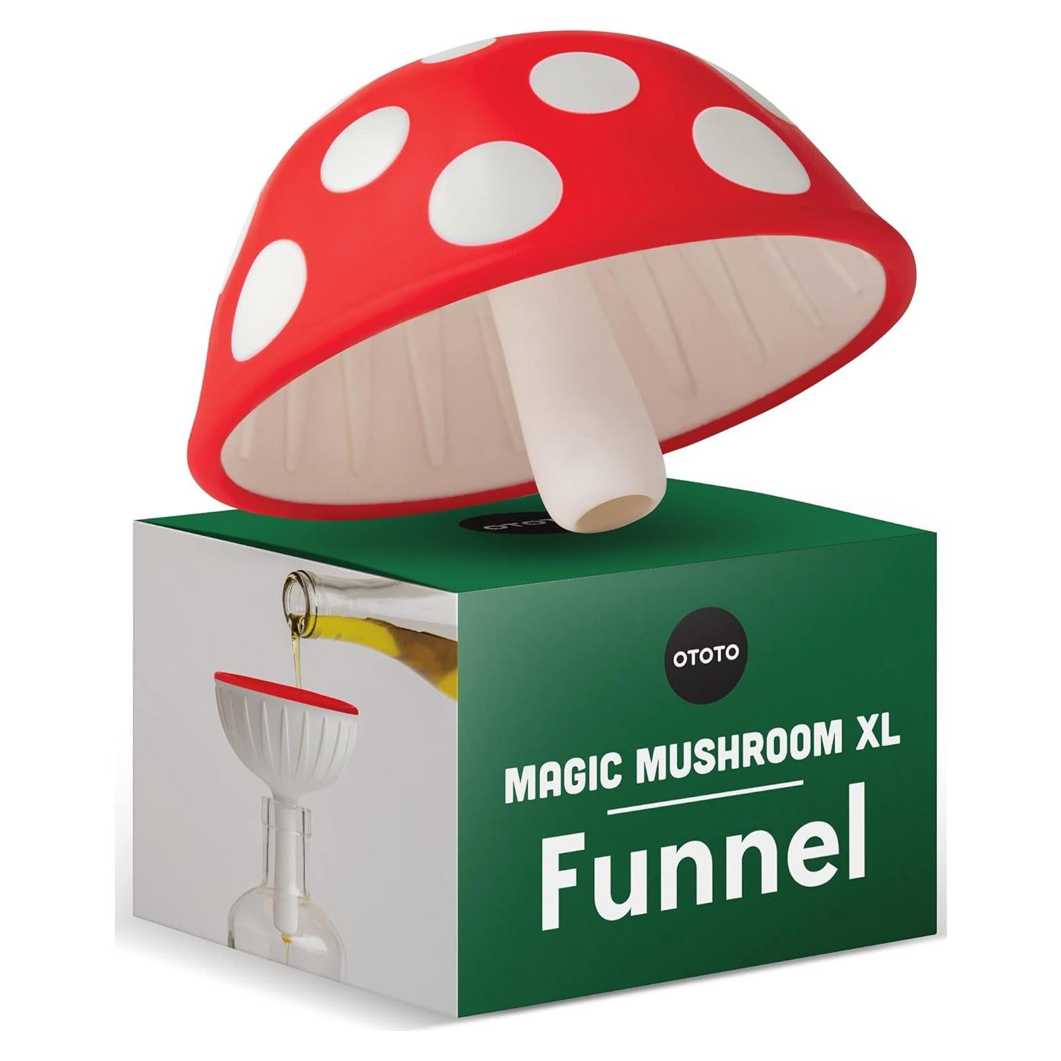 Embudo de Cocina Plegable OTOTO Hongo Mágico XL - Silicona