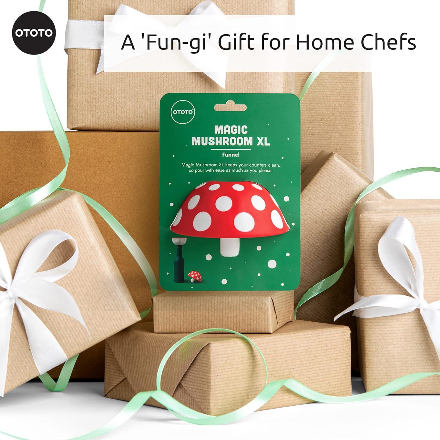 Embudo de Cocina Plegable OTOTO Hongo Mágico XL - Silicona