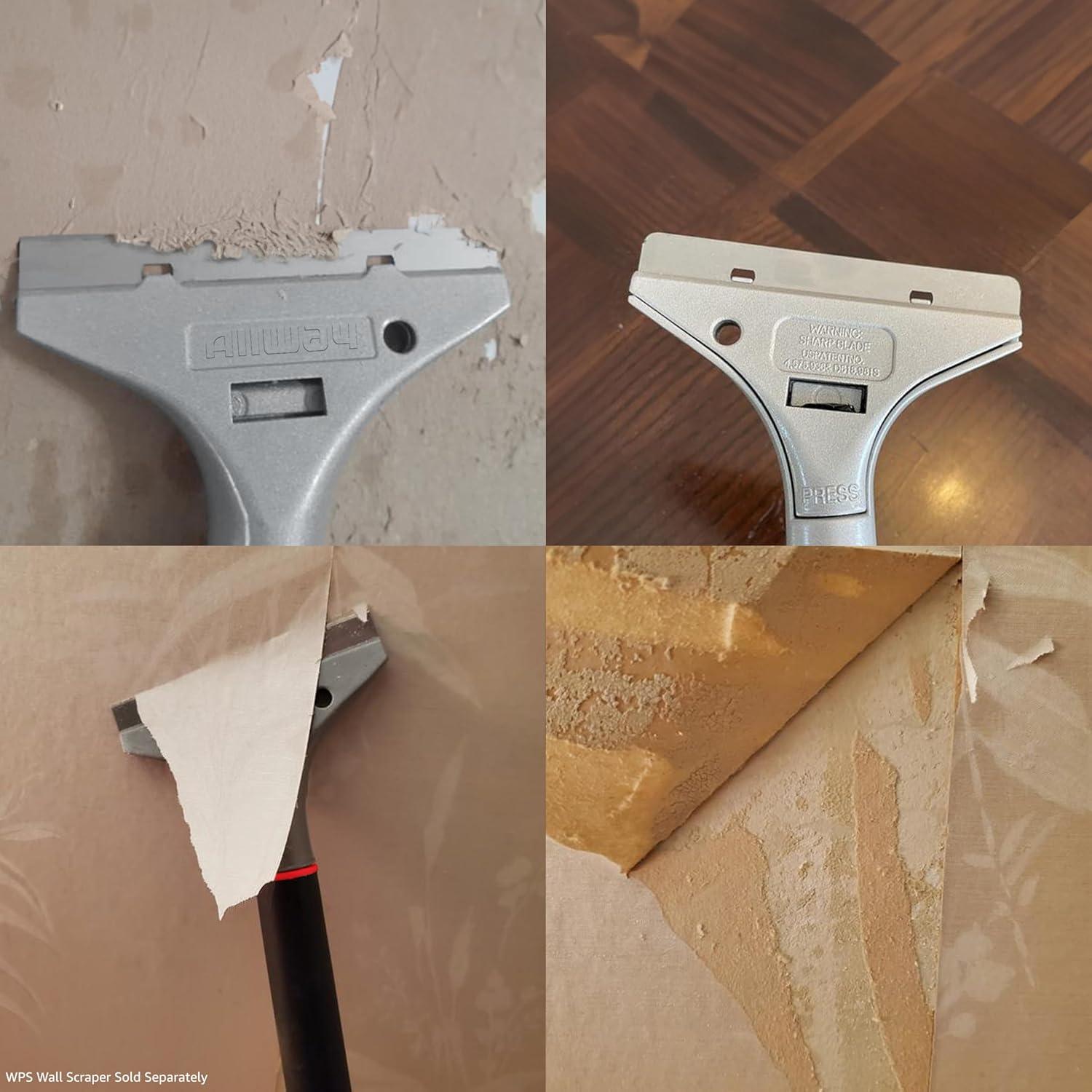 Cuchillas de Reemplazo ALLWAY WSB10 Acero 10 cm - Paquete de 10