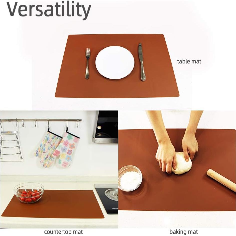 Alfombrilla de Silicona Grande Webake 60x40cm Antiadherente