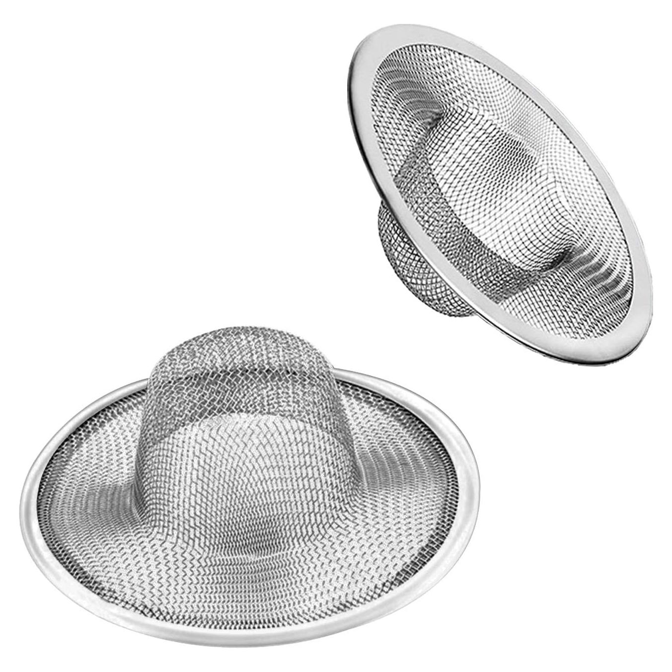 Filtro de desagüe de acero inoxidable ArtioHipo 7cm 2 piezas
