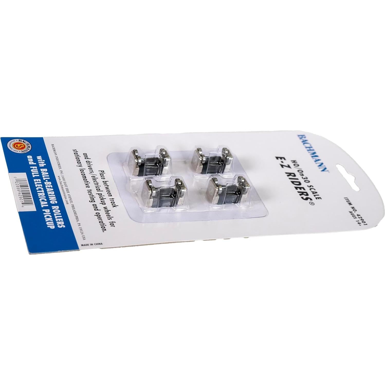 Bachmann E-Z Riders Rodillos de Ballestas 4 Piezas HO On30