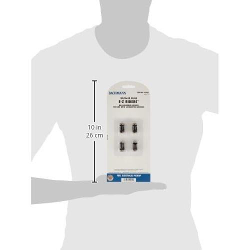 Bachmann E-Z Riders Rodillos de Ballestas 4 Piezas HO On30
