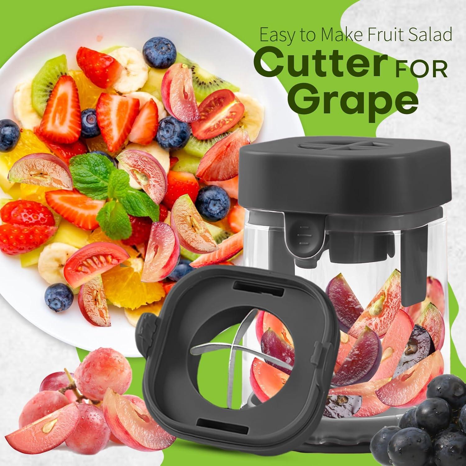 Cortador de Frutas y Verduras COKSDUPID Negro Acero Inoxidable