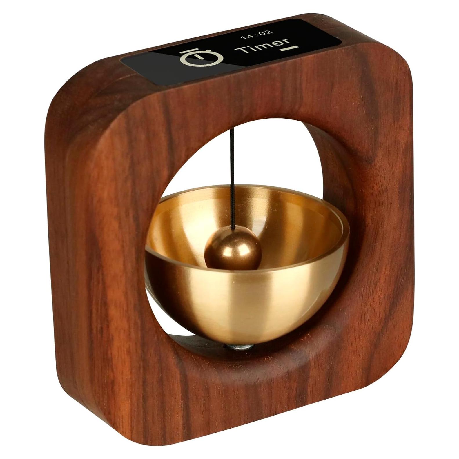 Temporizador Pomodoro de Madera the dot 9x9 cm para Productividad