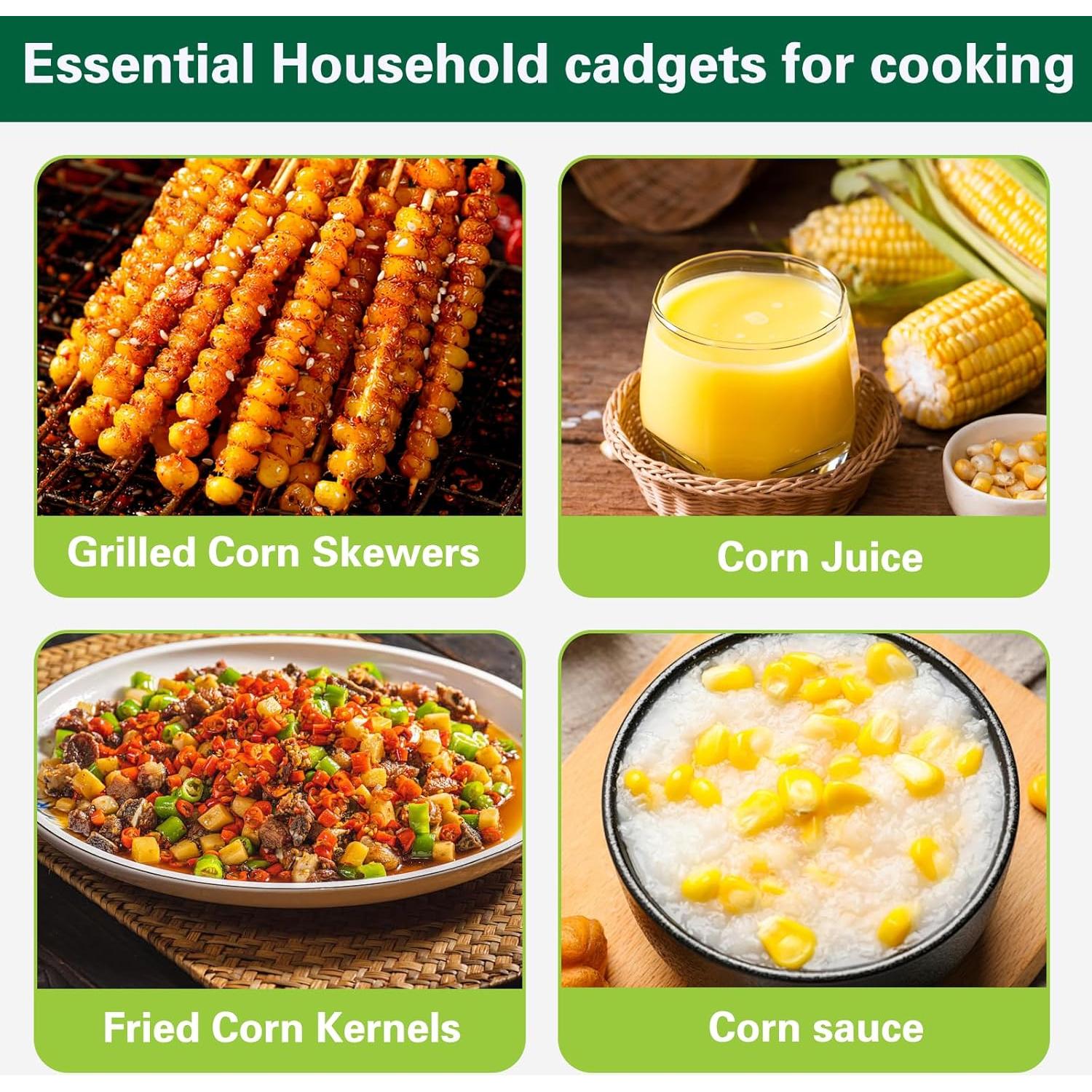 Pelador y Desgranador de Maíz ZYApril - Acero Inoxidable 2 Pcs