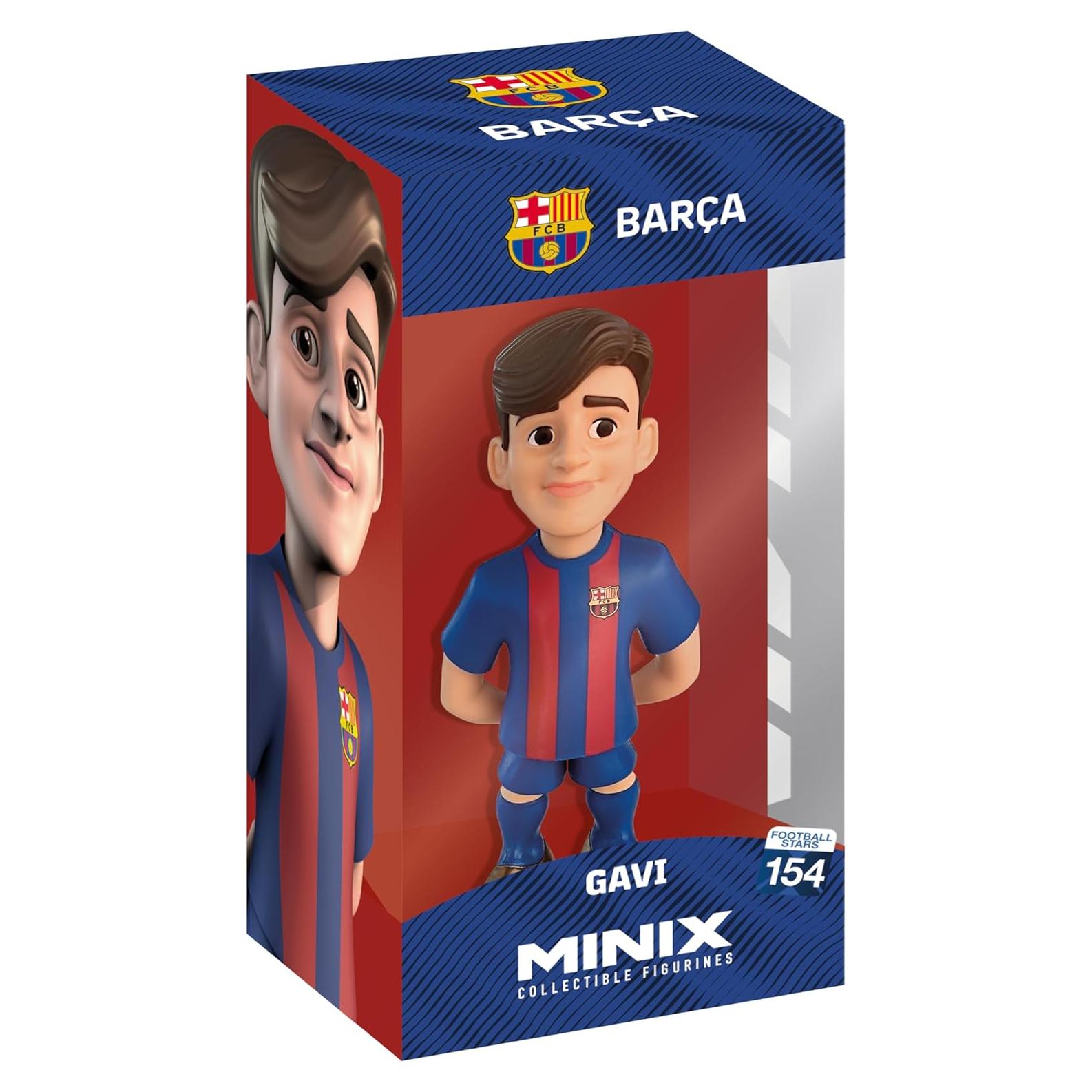 Figurita Coleccionable Fútbol Minix 12 cm GAVI Detalle Único