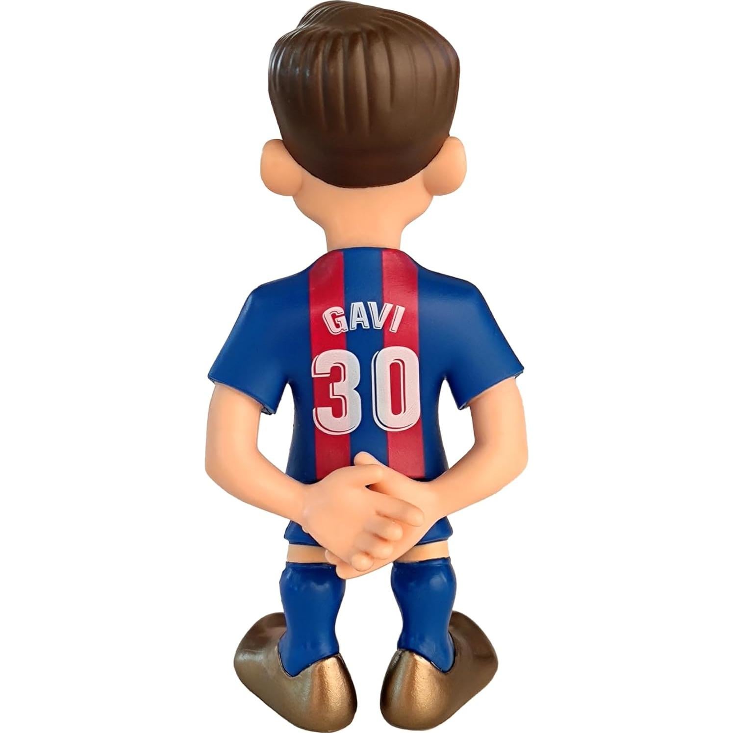 Figurita Coleccionable Fútbol Minix 12 cm GAVI Detalle Único
