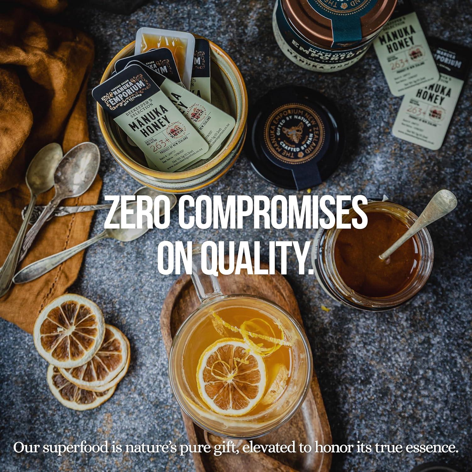 Miel Cruda de Mānuka Manuka Emporium MGO 263+ 24x5.1g