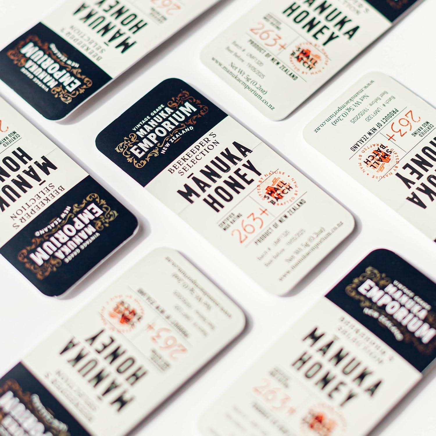 Miel Cruda de Mānuka Manuka Emporium MGO 263+ 24x5.1g