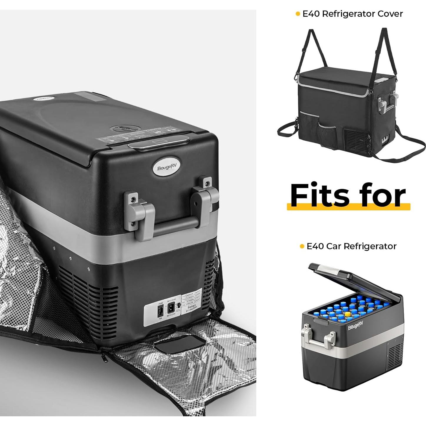 Cubierta Protectora BougeRV 42 Cuartos para Refrigerador Portátil