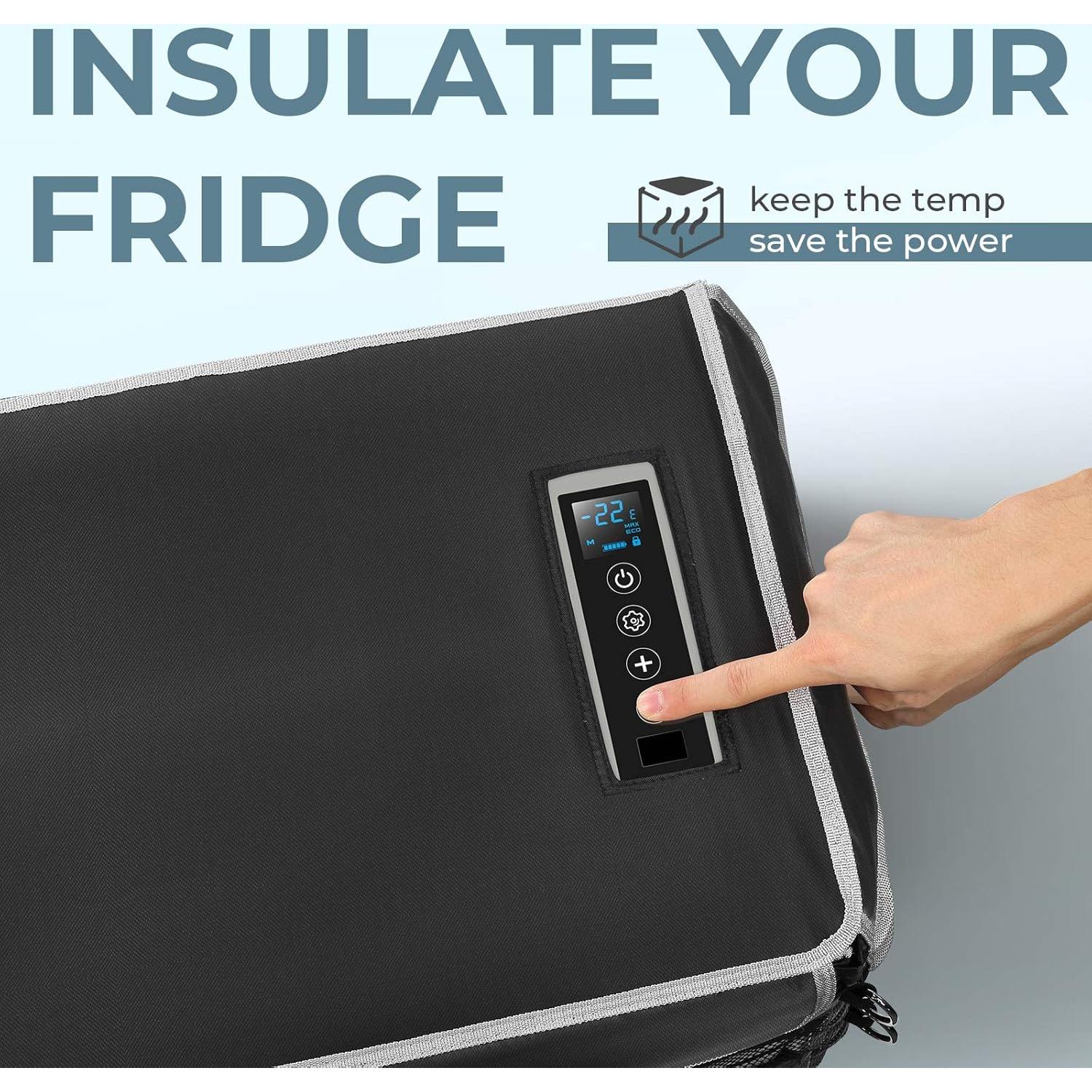 Cubierta Protectora BougeRV 42 Cuartos para Refrigerador Portátil