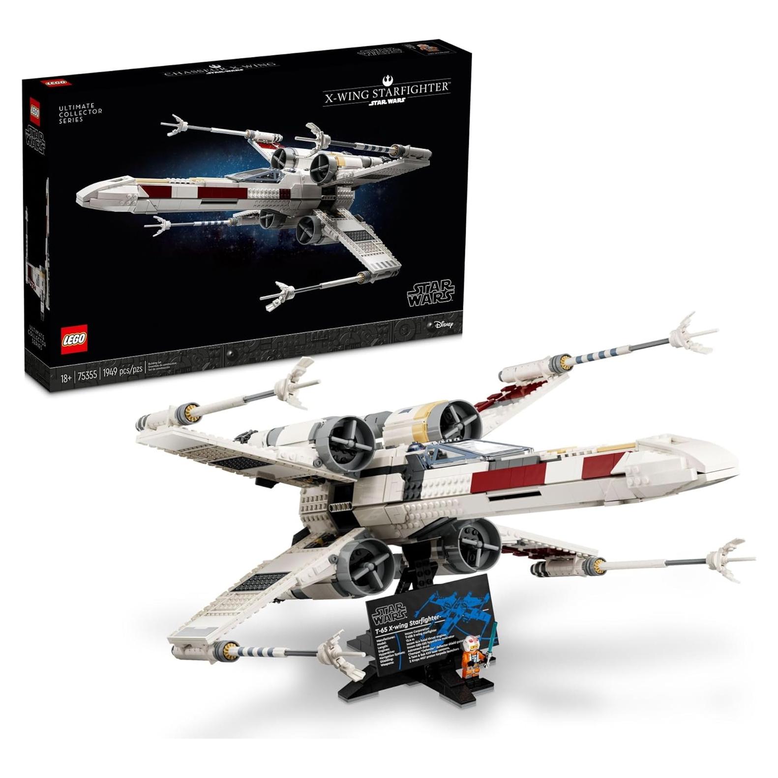 LEGO Star Wars Caza Estelar X-Wing UCS 75355 para Adultos