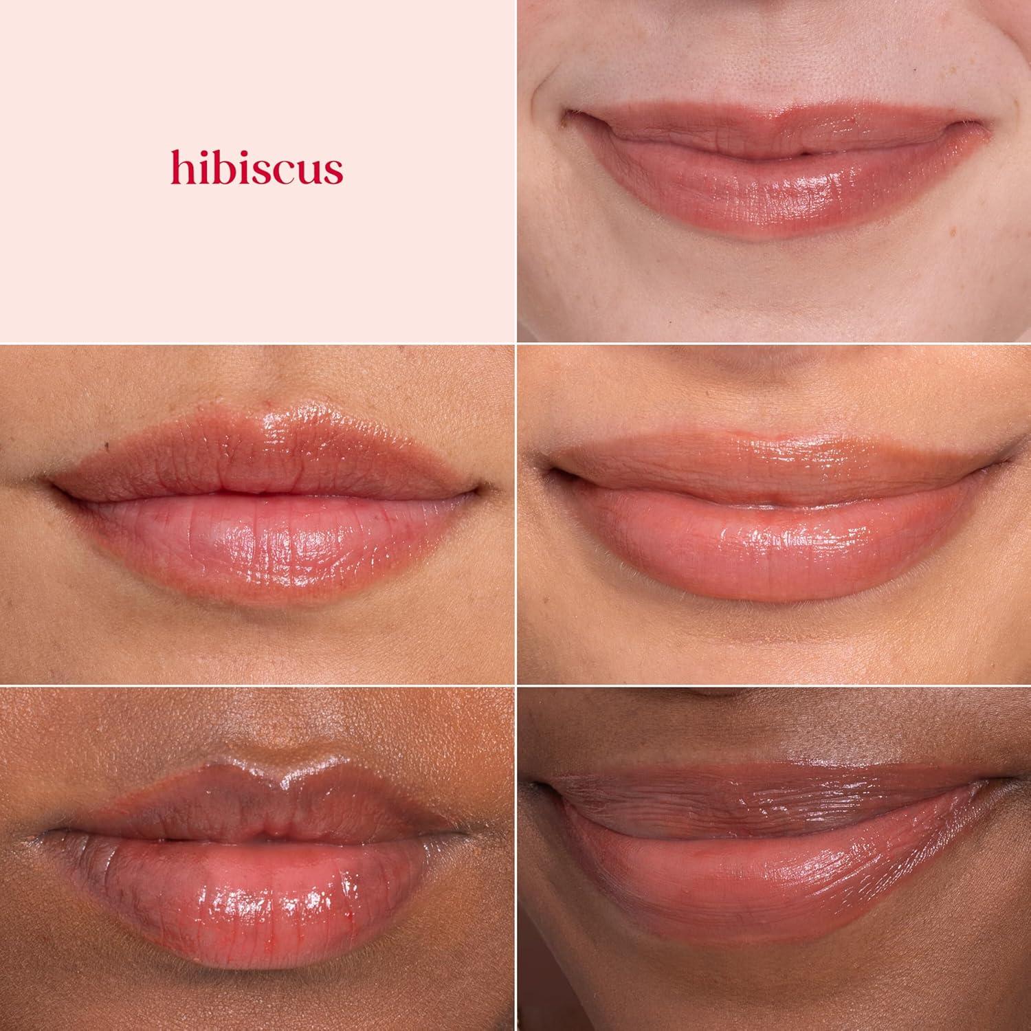 Bálsamo Labial Tinte Burt's Bees Hibisco 2 en 1 Hidratante