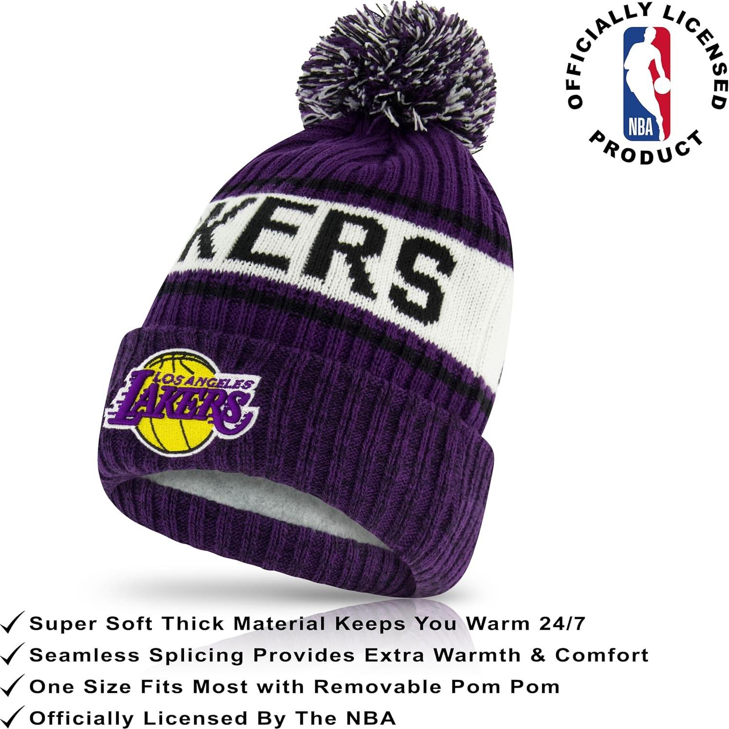 Gorro de Invierno Ultra Game NBA con Guantes Táctiles