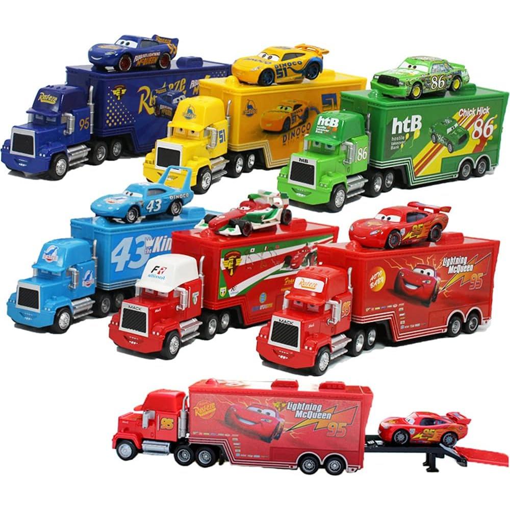 Coche de Juguete Rayo McQueen TEFU Metal 1:55 para Niños
